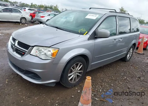 2016 Dodge Grand Caravan Sxt z USA, uszkodzony, nr VIN 2C4RDGCG7GR311597